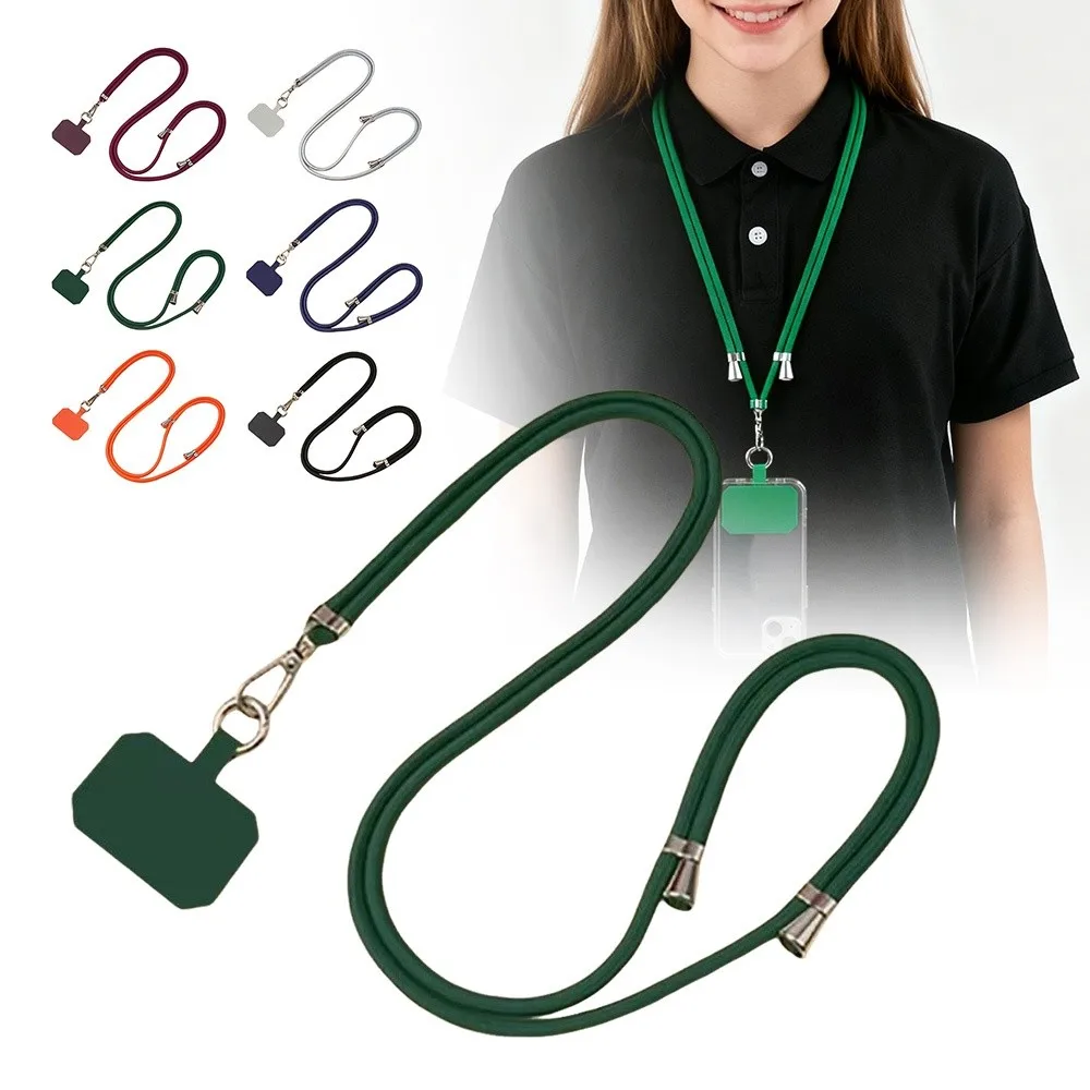 Universal With Patch Crossbody Lanyard Adjustable Anti-lost Phone Lanyards Neck Ropes Outdoor
