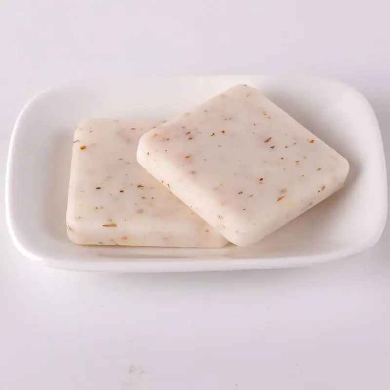 Free Shipping Mini Oatmeal Soap Hotel Supplier Wholesale Professional Washing Body Cleaning Private Appliance 20g Portable Beaut