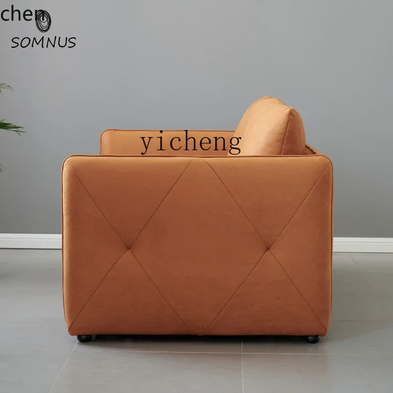 TQH-c13   multi-functional fabric sofa bed folding dual-purpose single and double sofa bed living room small apartment