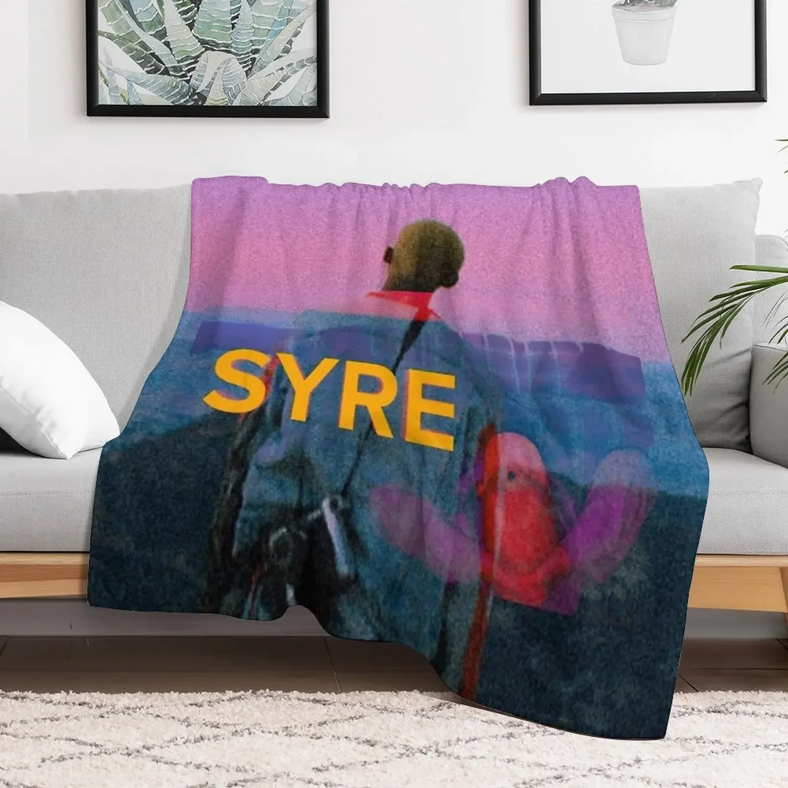 Jaden Smith - SYRE Throw Blanket Heavy Nap valentine gift ideas Blankets