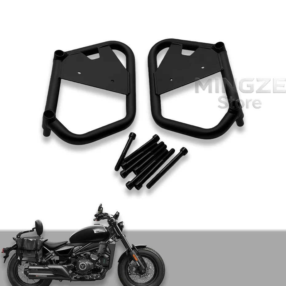 دراجة نارية السرج الحرس دعم كيت أكياس السرج قوس جبل كيت ل cf Moto 450CLC cf clc-450 #4