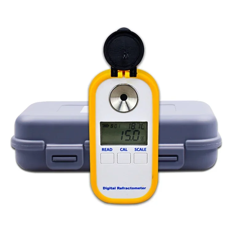 220v Electric  Digital Display Sugar Meter, Fruit Sugar Fluid Emulsion Concentration Meter, Detergent Active Substanc