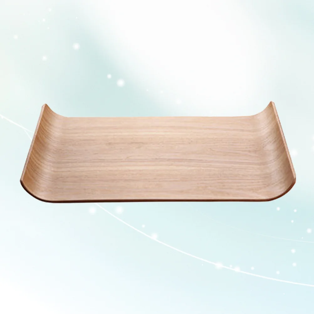 

Square Fruit For Breakfast Serving Bed Fruit Wine Cheese Display Home Food Serving Tray Decor Wooden Food Tray