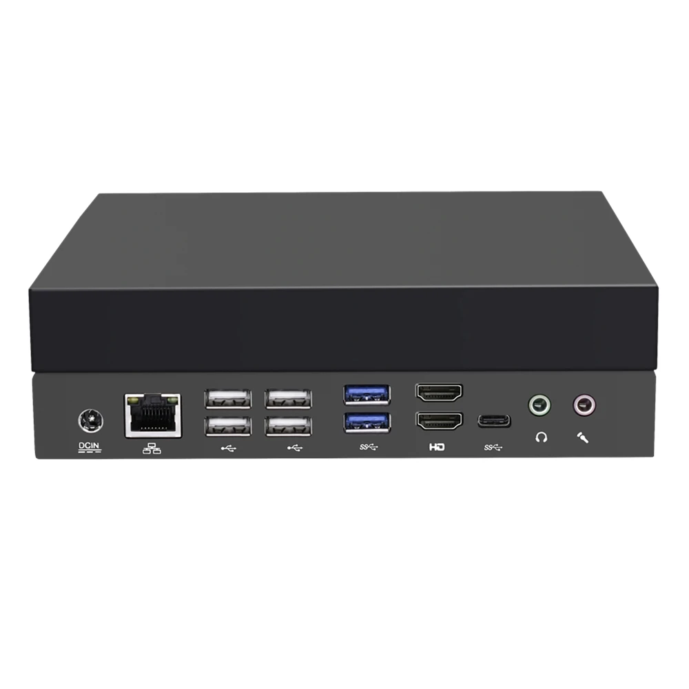 Mini computador de mesa do jogo, 4G Thunderbolt4, DDR4 duplo, 64GB, 2 x HDMI2.0, 8K, 8 x USB, UHD, HTPC, i9-12900H, 12700H, GTX1060