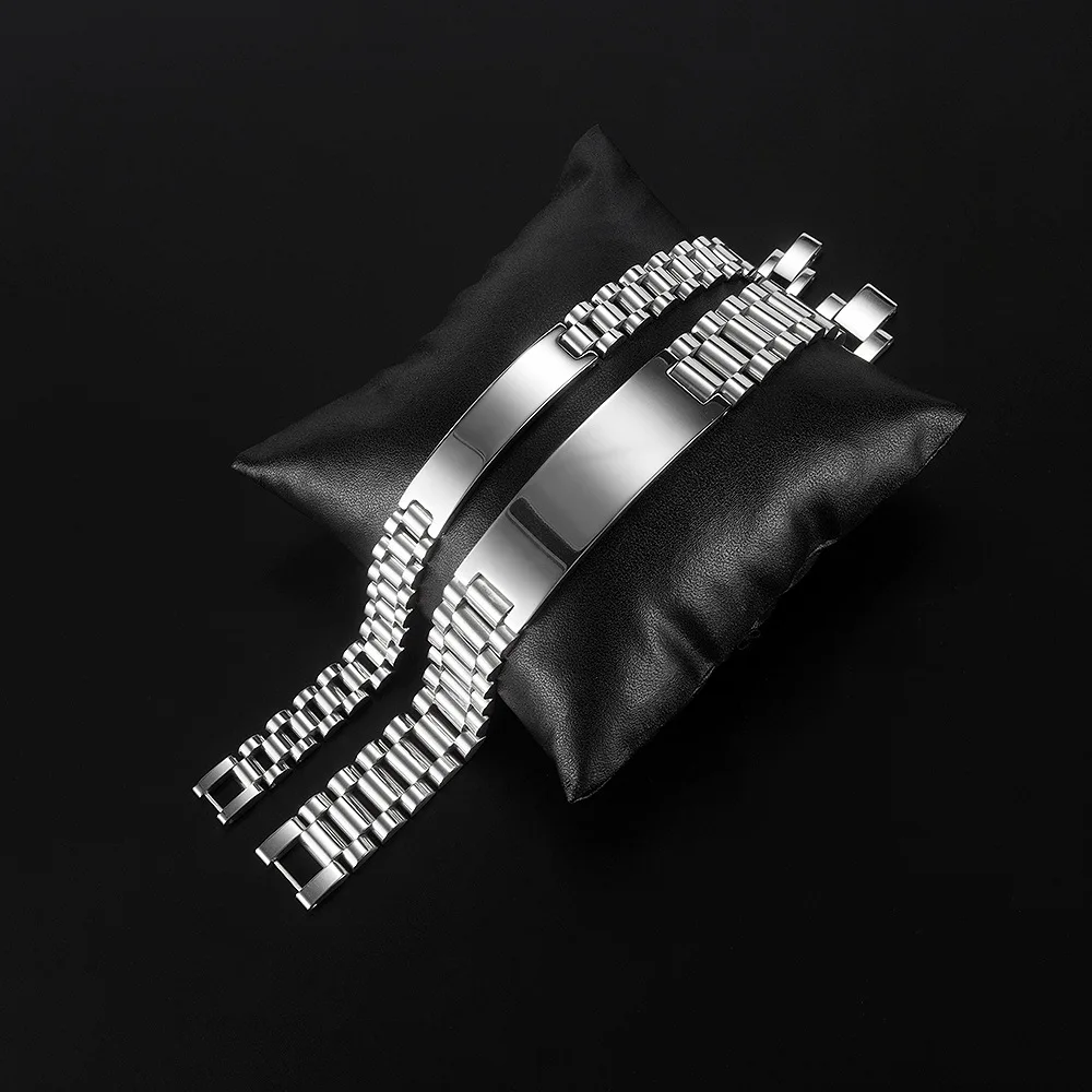 

5 шт./лот, мужской браслет из нержавеющей стали с гравировкой, фразовый браслет, манжета, заготовки, браслет, ювелирное изделие, подарок для него, папы, парня