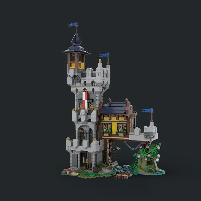 

1239pcs MOC River Outpost Creative 3 1ed Model Building Blocks Architecture Assembly DIY Idea Display Collectible Brick Gift Set