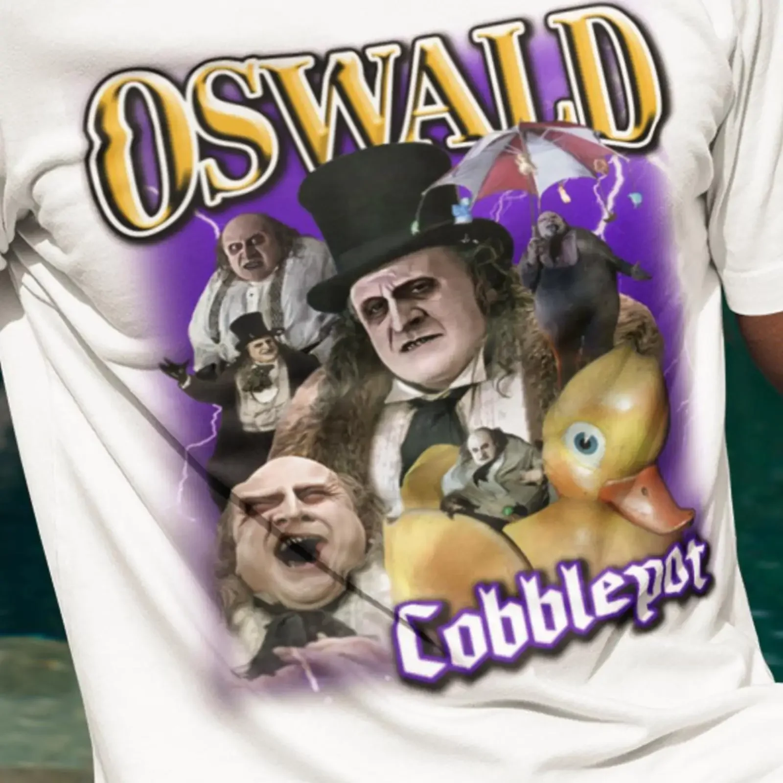 Oswald Cobblepot Vintage Wash Tee product image