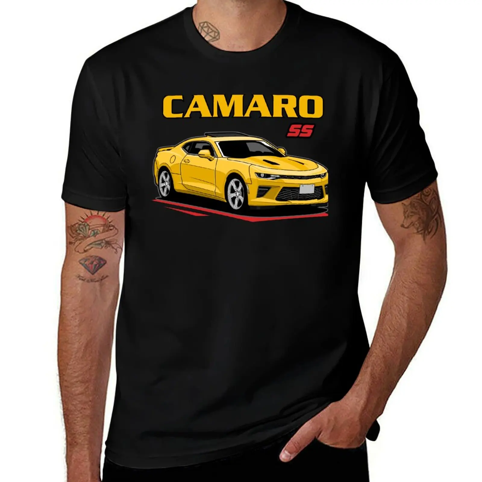 

Camaro SS T-Shirt blacks topping custom t shirt mens tall t shirts