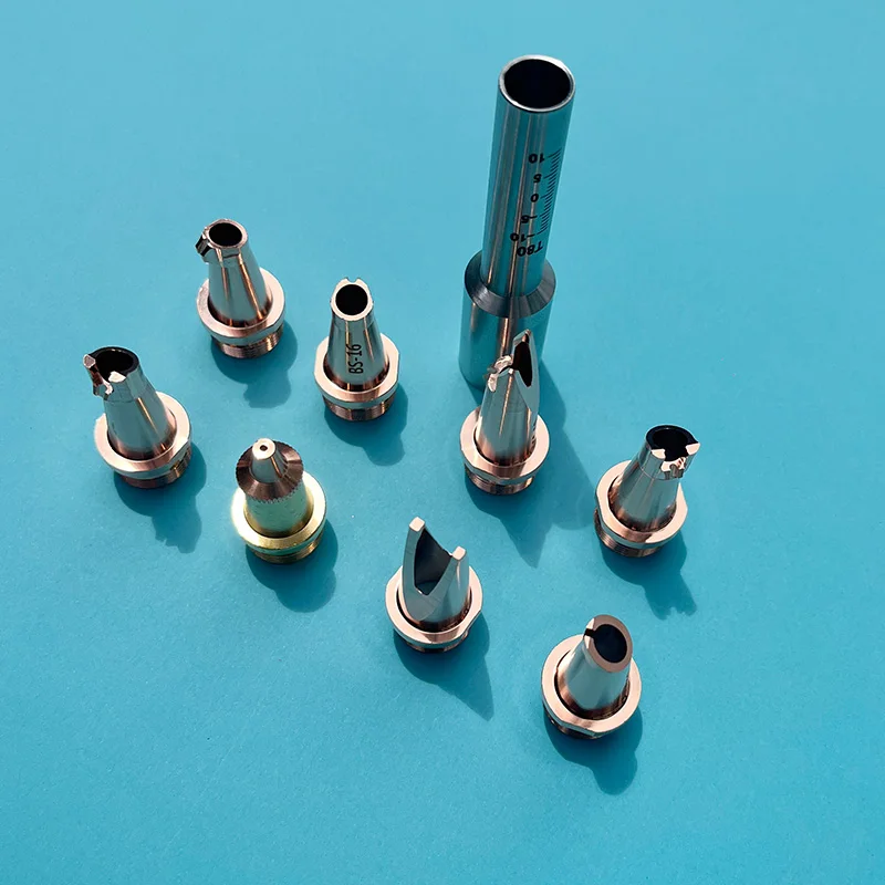 M16 SUP Box Verpacktes Handgehaltenes Schweißdüsen-Kalibrierungsrohr für WSX CQWY QILIN Laser-Metallschweißkopf Düsenanschluss – Detail 3