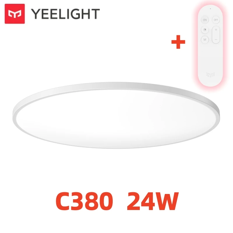 Yeelight Mercury Smart Plafondlamp Wi-Fi Warm Wit/Koud Wit Oogbescherming Met Maanlichtmodus Spraakbesturing Werkt Met Mi Home