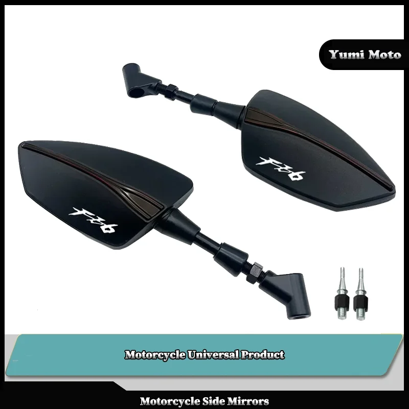 

For YAMAHA FZ6 FZ6S FZ6N Fazer Motorcycle, Motorcycle accessories, High-definition side mirrors, Rearview Universal ver