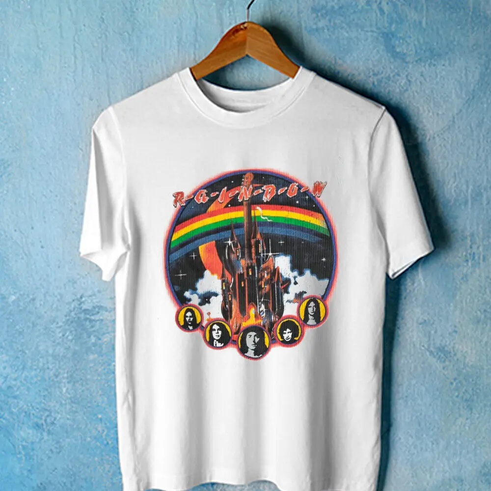 Rainbow Ritchie Blackmore's White T shirt VT98072