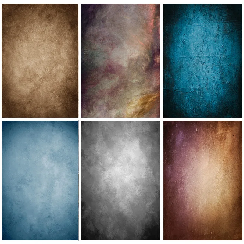 

ZHISUXI Vinyl Custom Gradient Vintage Abstract Photography Background Portrait Photo Backdrops Studio Props ZLSY-34