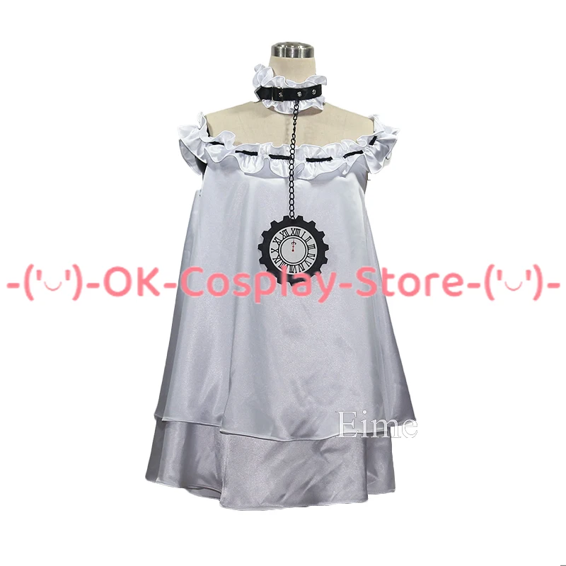 Game COMPASS Coquelicot Blanche Cosplay Costume Women Cute Dress Gril Pajamas Sleepwear Halloween Carnival Uniforms Custom Made