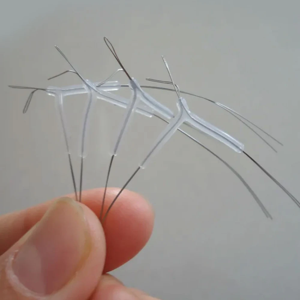 50 قطعة صيد السمك الفاصل الأبيض المنتج الصيد خط فرعي الخائن التشعب جهاز الصيد لأداة اكسسوارات Carpfish #3