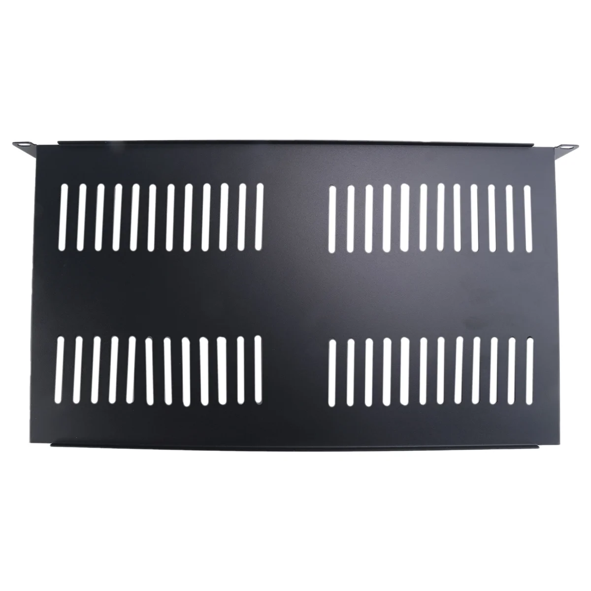 Prateleira de montagem em rack de servidor 1U Bandeja cantilever ventilada para rack de equipamentos de rede de 19 polegadas e gabinete rico