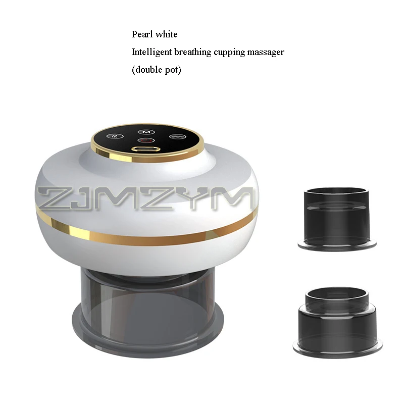 Guasha alat pijat bekam vakum elektrik, alat terapi bekam kerokan selulit pijat pelangsing untuk rumah