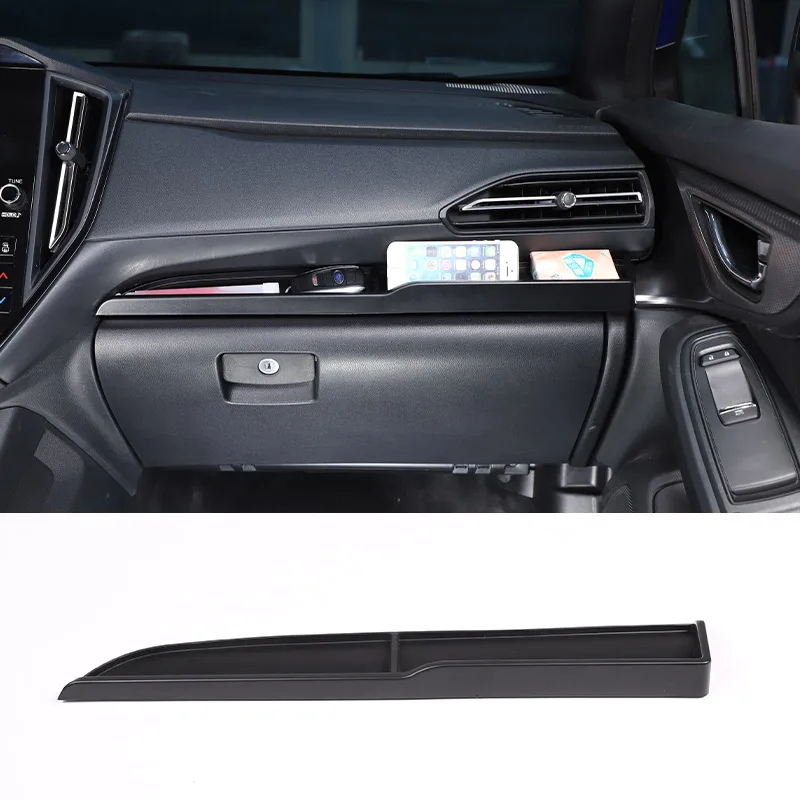 Für 2022-2026 Subaru WRX Levorg Crosstrek ABS-Block Auto-Konsole Beifahrer-Armaturenbrett Aufbewahrungsbox Anti-Rutsch-Pad Auto-Zubehör