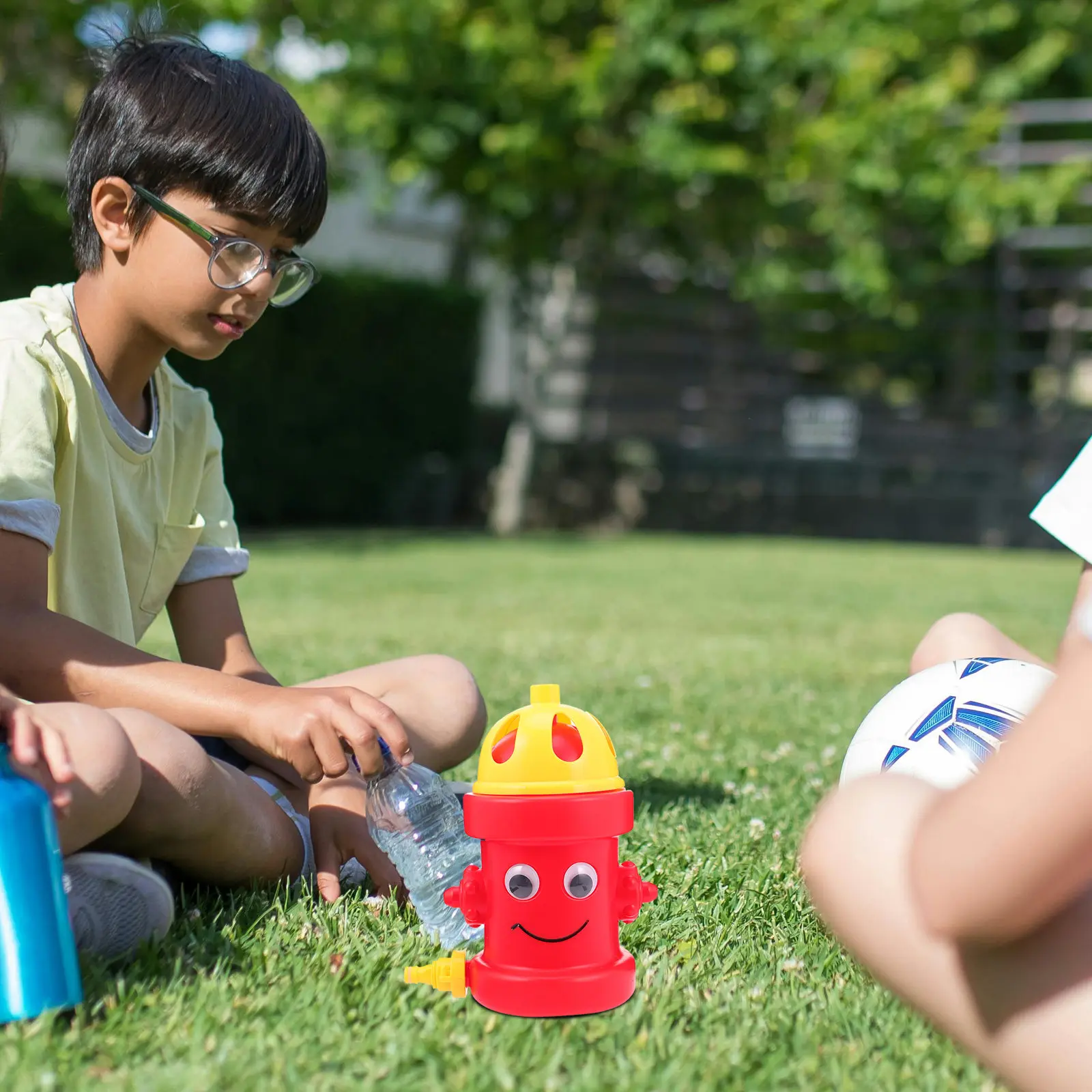 

1Pcs Fire Hydrant Squirt Water Plastic Bath Fun Fireman Play for Toddlers Infants Preschool Kids Parent Child