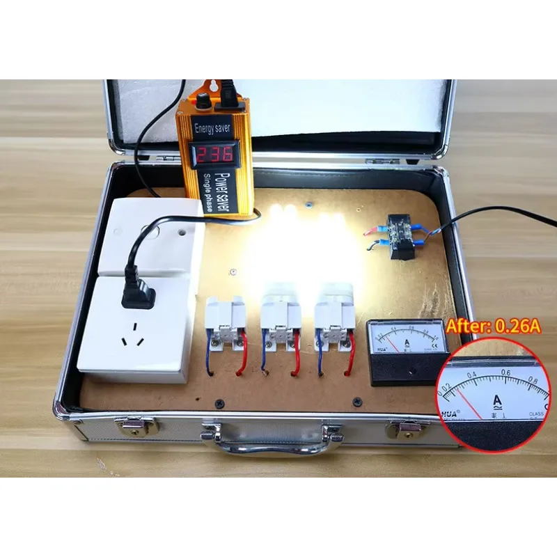 Energy Saver Test Box Power Saving Demo Board Kit Electricity Saving Equipment for Power Consumption Test