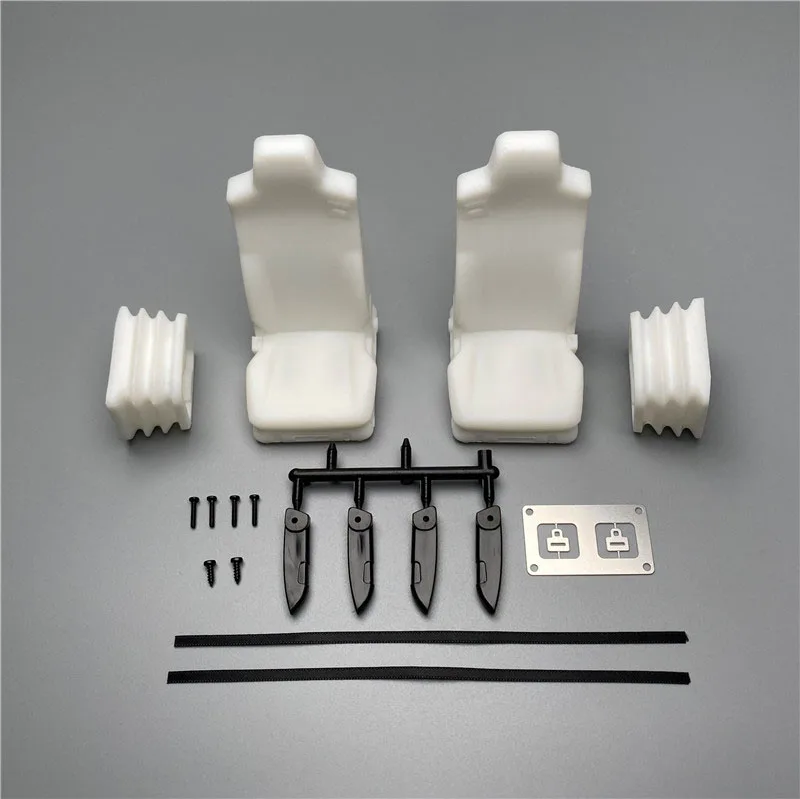 1:14 스케일 타미야 RC 트럭 MAN TGS TGX용 플라스틱 시뮬레이션 인테리어 시트