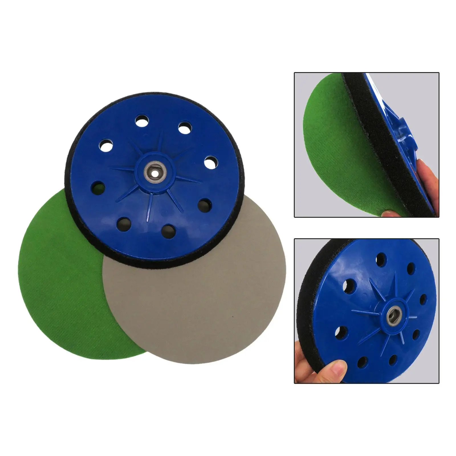 

7 inch Hook and Loop Sanding Pad Wear Resistant Professional Backing Plate Pad for Workshop Sanding Car Polishing Accessories