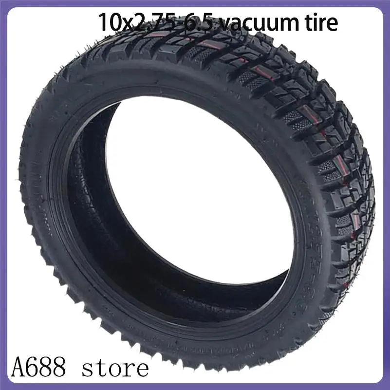 

Upgrade Your Scooter with 10 Inch 10x2.75-6.5 Tubeless Off-Road Vacuum Tire Premium Rubber Replacement