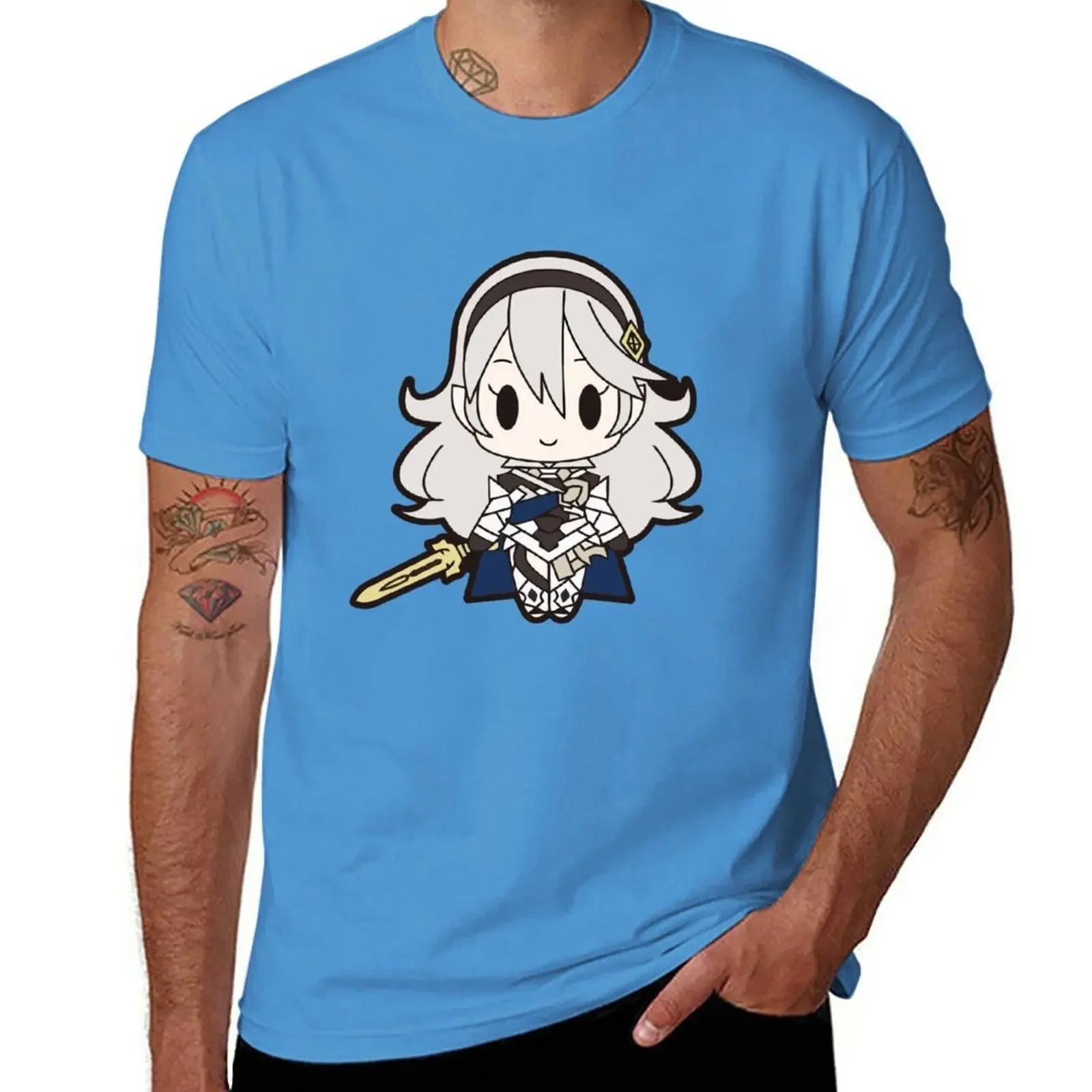 

New Fire Emblem: Fates Kamui Chibi (Female) T-Shirt sublime t shirt Short sleeve tee t shirts men