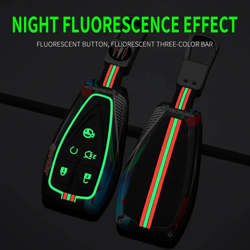 

3 4 5 Buttons Racing style Car Remote key case cover for Changan CS35 CS55 PLUS CS75plus Univ Unit X5 X7 Unik 2025 Accessories