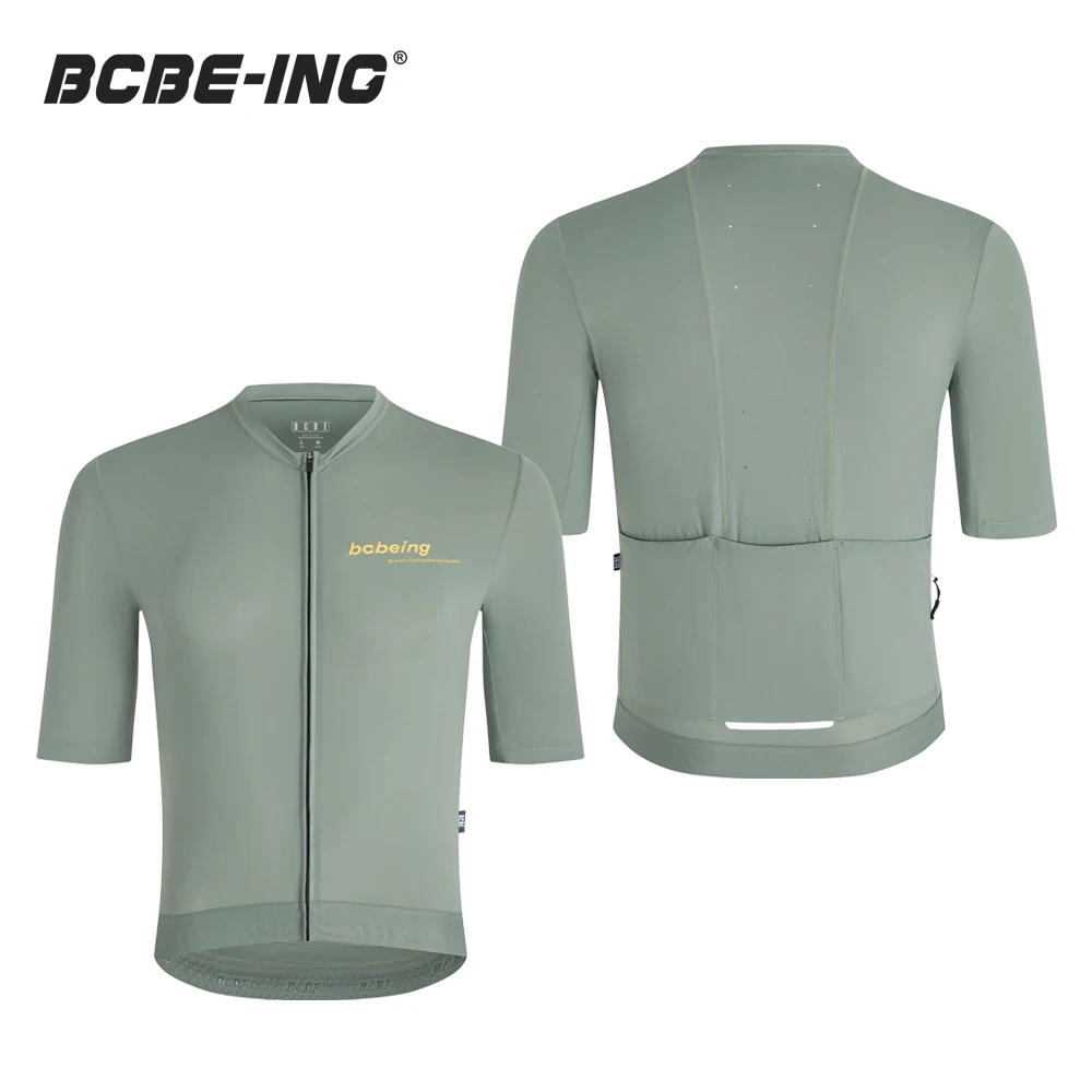 

Летняя велосипедная майка BCBE-ING для мужчин, высококачественная, легкая, дышащая, быстросохнущая велосипедная одежда с молниями YKK