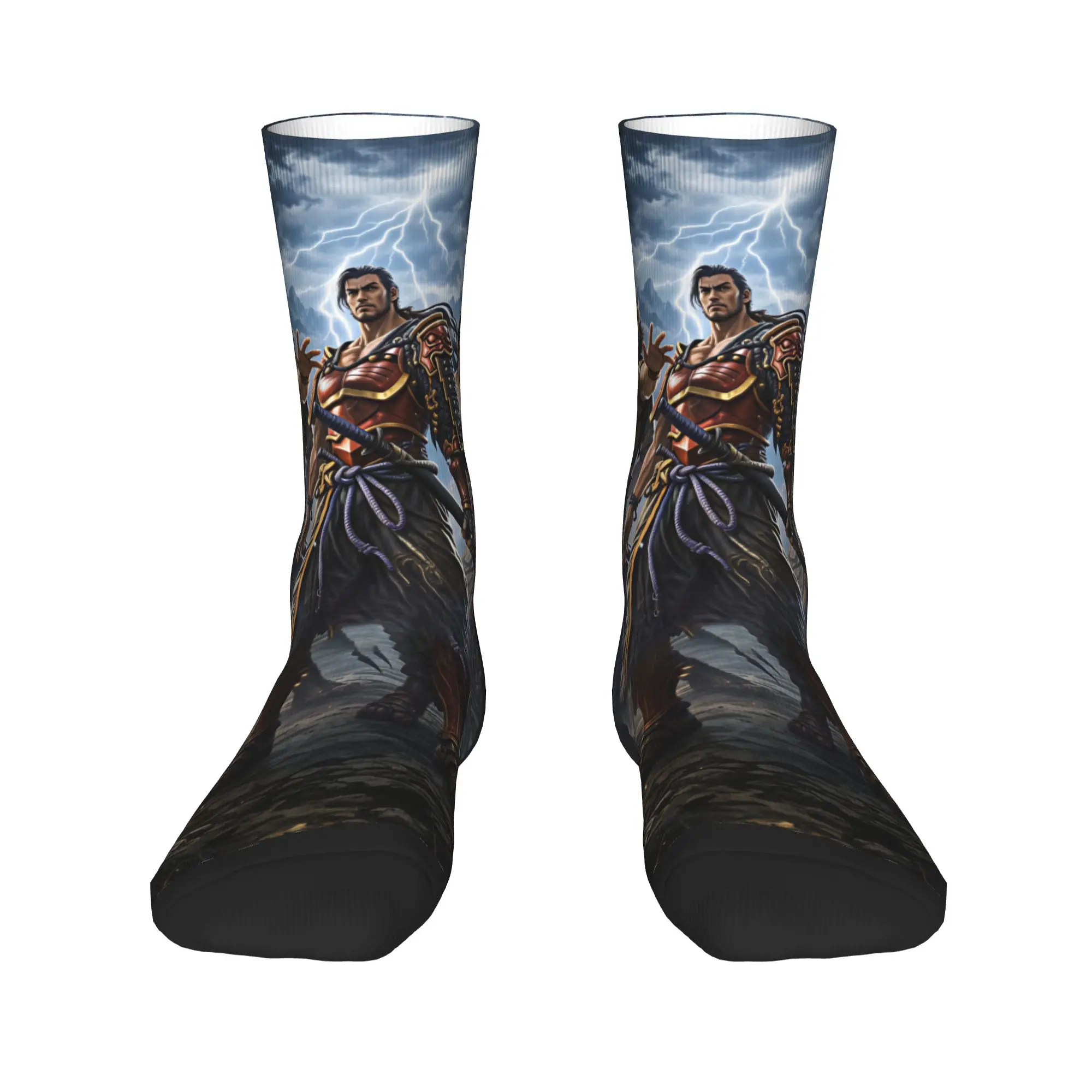 Soulcalibur  Socks  Design Stockings Anti-Slip Men Socks Breathable Spring Modern Climbing Socks