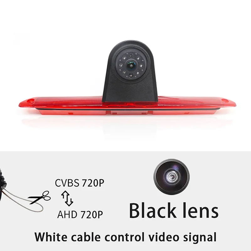 AHD 1080P Waterproof Car Brake Light Rear View Reverse Camera For Mercedes-Benz Sprinter VW Crafter Van 2007-2018 image 3