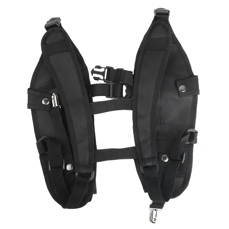 Universal Double Radio Shoulder Harness Holster Chest Holder Vest Rig for Police Firefighter Radios Search Rescue Essentials