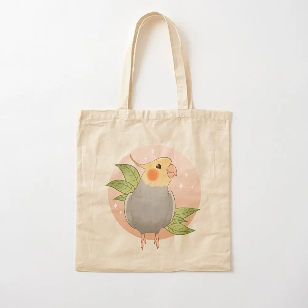 Smiling Cockatiel Tote Bag