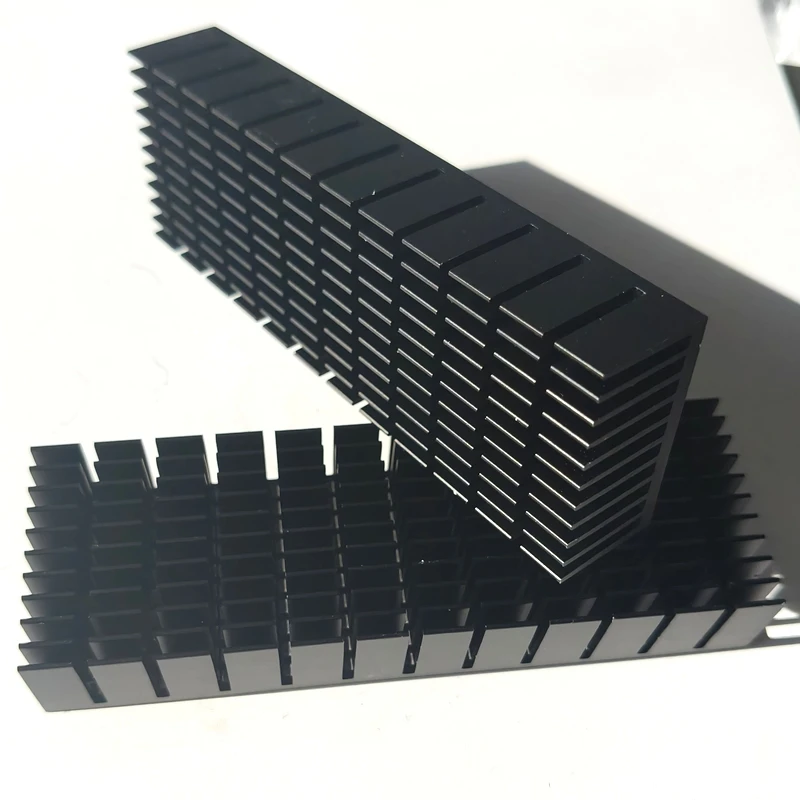 Heatsink 50x25x10mm Radiator Cooler Radiator Aluminum 50mmx25mmx10mm Heat Sink Metal Slotting For Cooling Chip 50*25*10mm