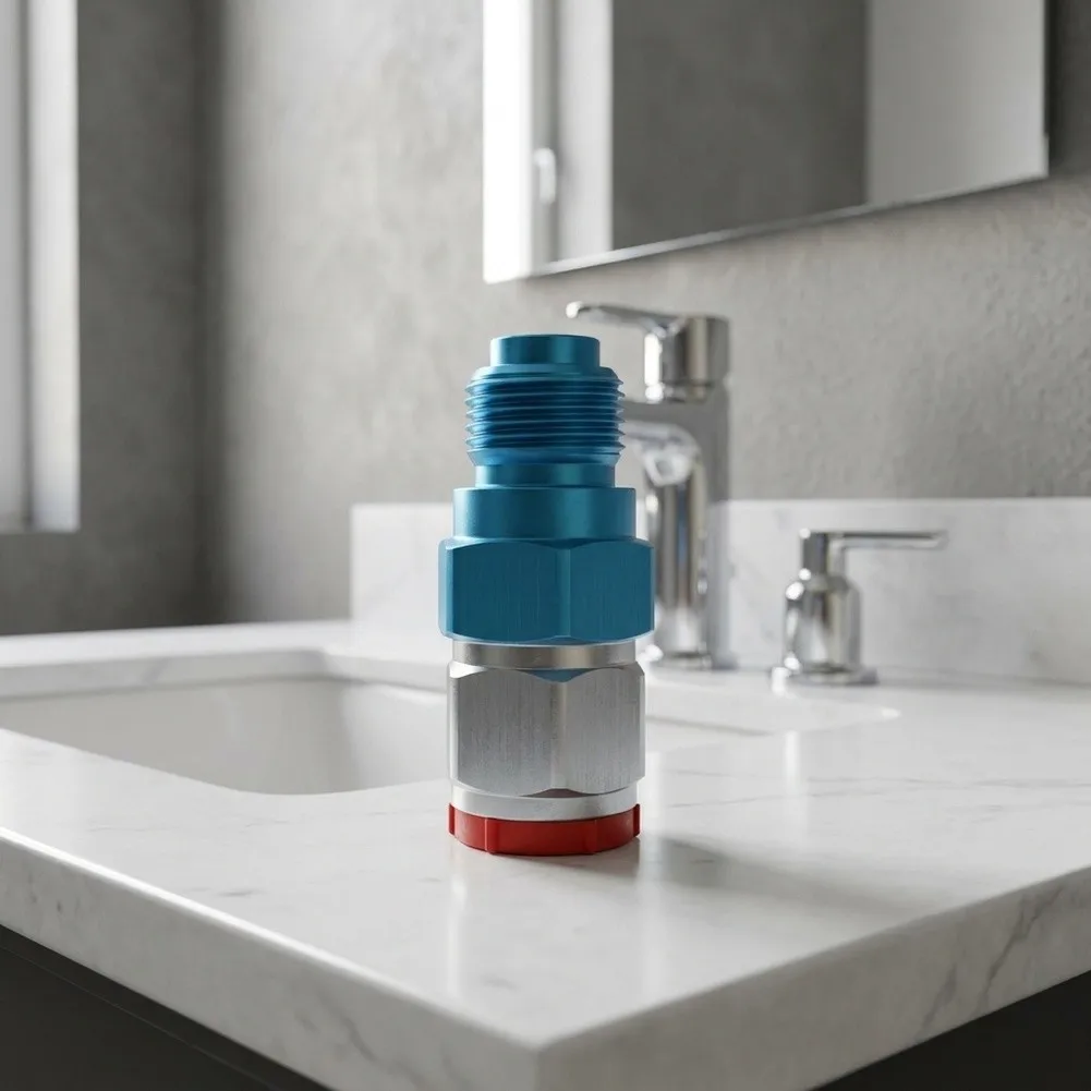 Blue Aluminum Alloy 360 Degree Swivel Extension Rod For Airless And Electric Sprayer Rotating Connector Adapter Tool