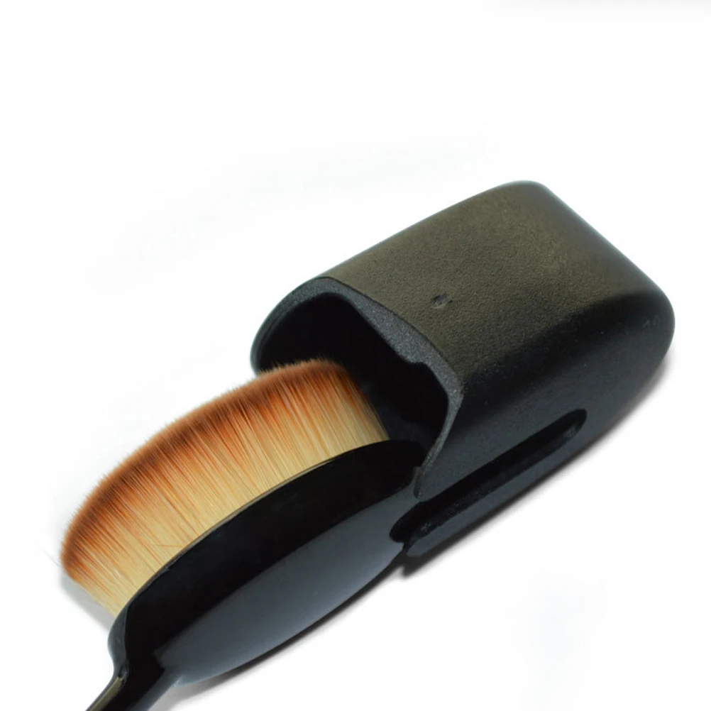 

4 Pcs Toothbrush Protective Cover Makeup Brushes Travel Accessory Protection Cap Heads Plastic Coverings Toothbrushes