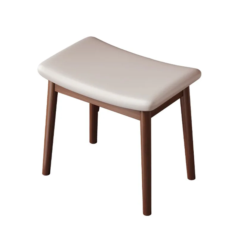 

Табурет для макияжа из цельного дерева, туалетный стул для девочек, спальня, квадратное седло, бытовая скамейка, низкий чайный специальный табурет гучжэн