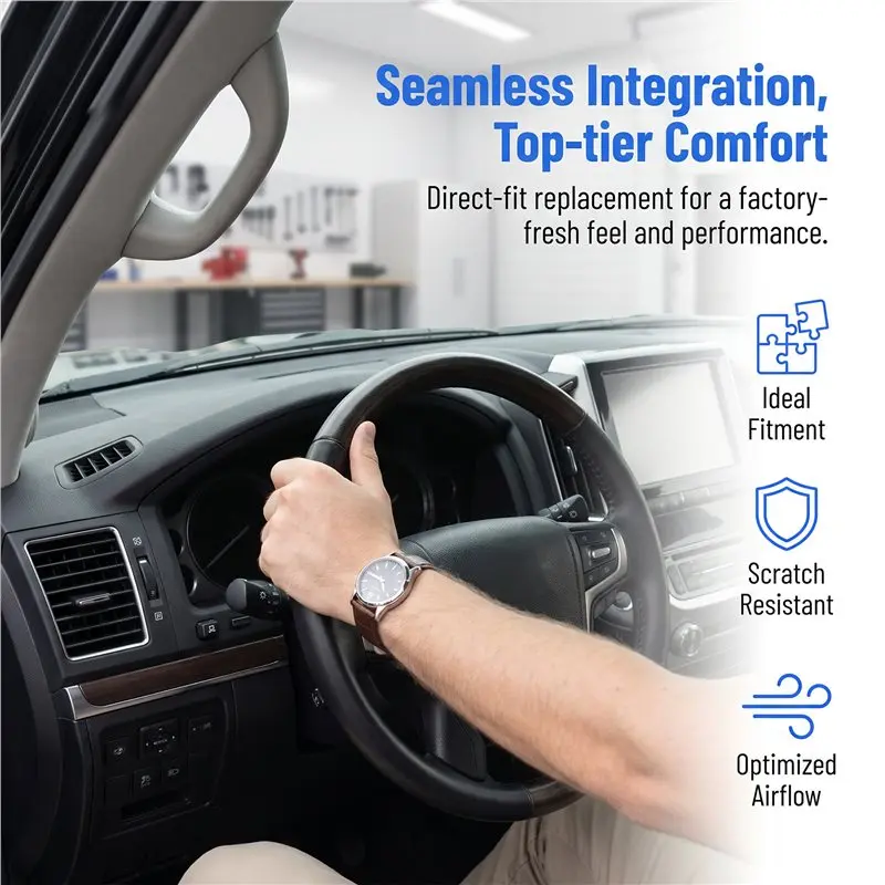 Car Vents Center A/C Dash Air Vent Assembly Console Outlet Insert Frame For Toyota Land Cruiser 200 LC200 16-20-A08Q