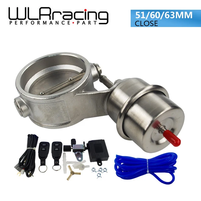 WLR RACING - NEW vacuum Activated Exhaust Cutout 2