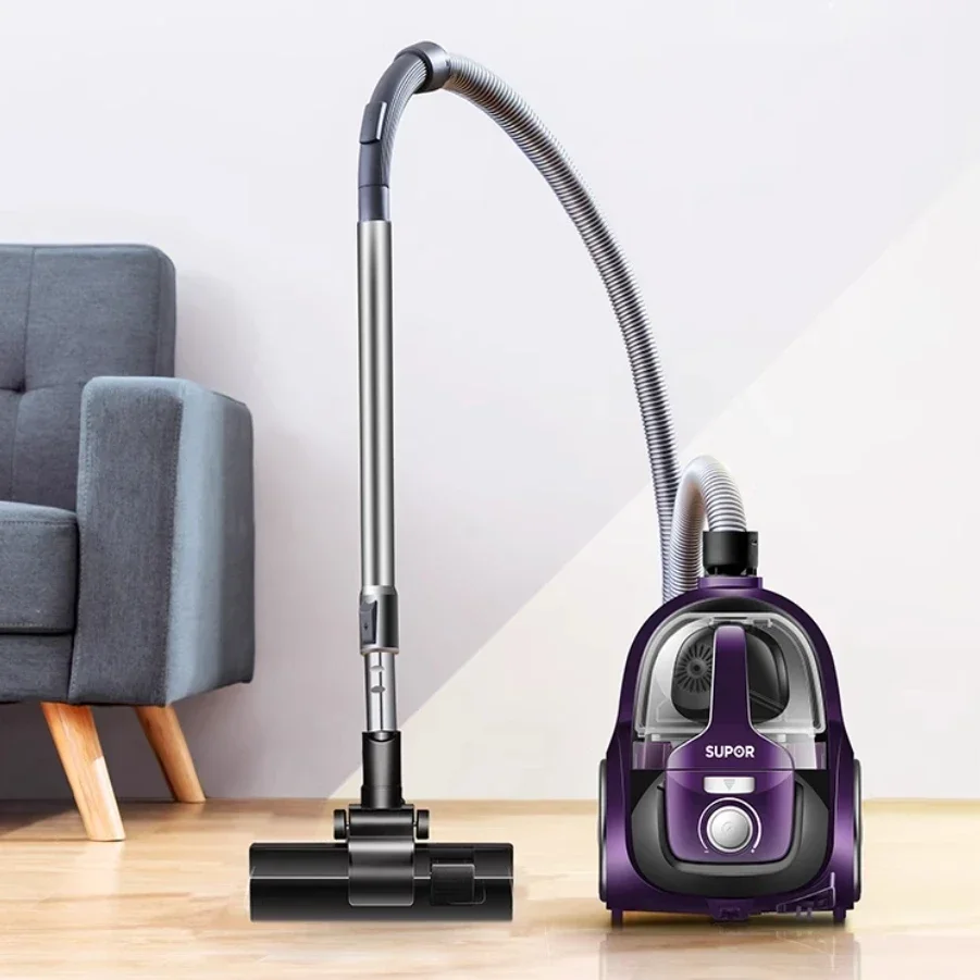 Vacuum cleaner household large suction small light sound high power strong gap horizontal vacuum cleaner wired