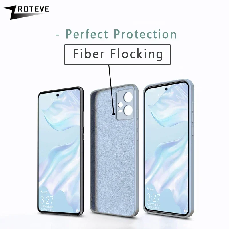 Dla Xiaomi14 Zroteve Silky Liquid Silicone Soft Cover Dla Xiaomi 14 T 14T Mi 13 13T Pro Xiomi Mi13 Lite Mi14T Mi14 Ultra Case