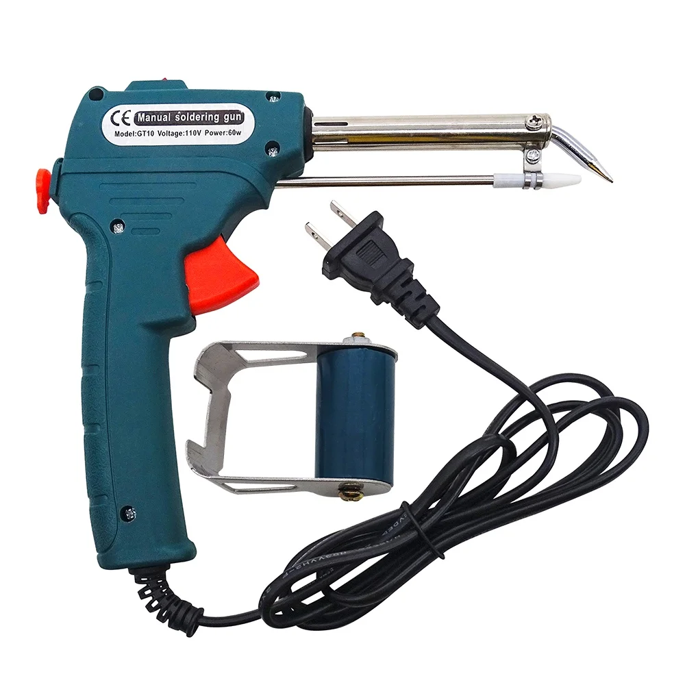 Electric Soldering Iron Hand-Held Internal Heating Automatically Send Tin Gun Welding Repair Tools 110V/220V 60W US/EU