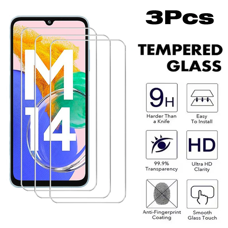 3Pcs Tempered Glass… - image