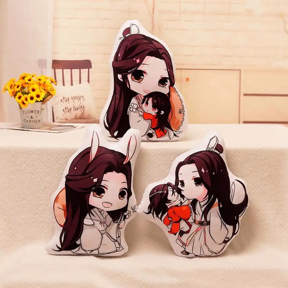 Cartoon Anime Pillow Toy Xie Lian Hua Cheng Soft Toy Stuffed Toys Heaven Official's Blessing Tian Guan Ci Fu Plush Toys