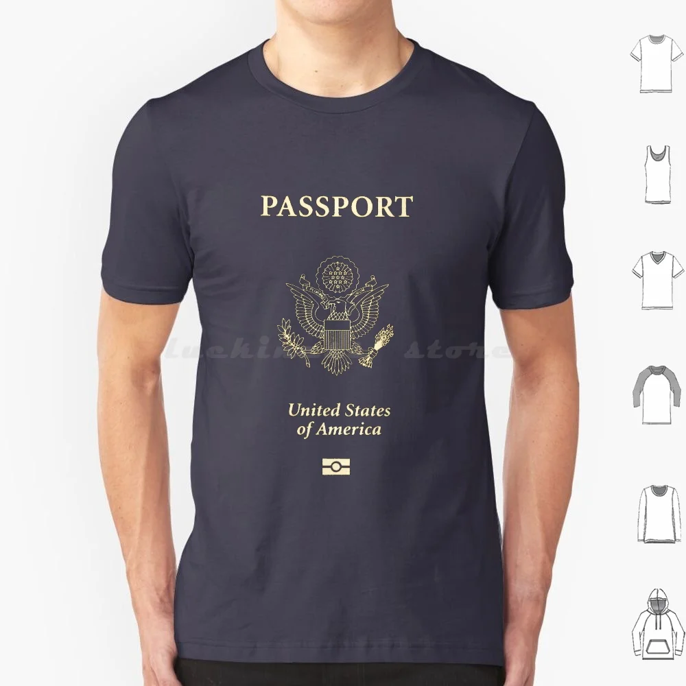 American Passport T Shirt Blue T Shirt Men Women Kids 6xl American Passport Cover Passport Passport Cover United States Of