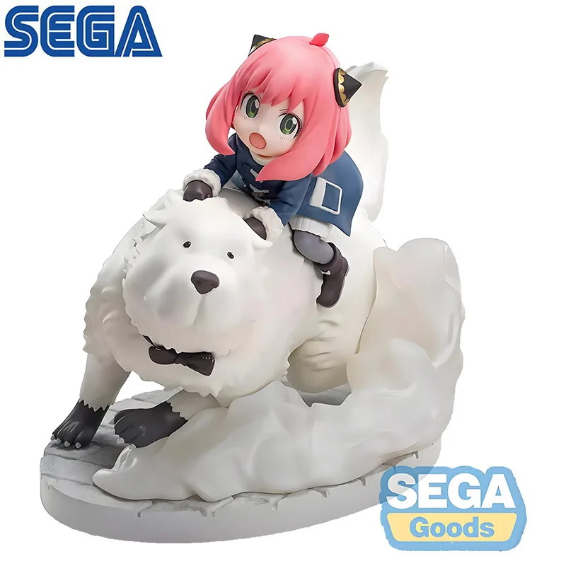 

IN Stock Original SEGA SPY FAMILY Luminasta Anya Forger Bond Forger Mission Extend Kawaii Anime Figure PVC Model Collectible Toy