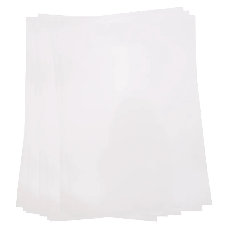 AED7-50 Sheets A4 White Self Adhesive Waterproof Sticker Label Surface Paper For Lazer Inkjet Printer Copier
