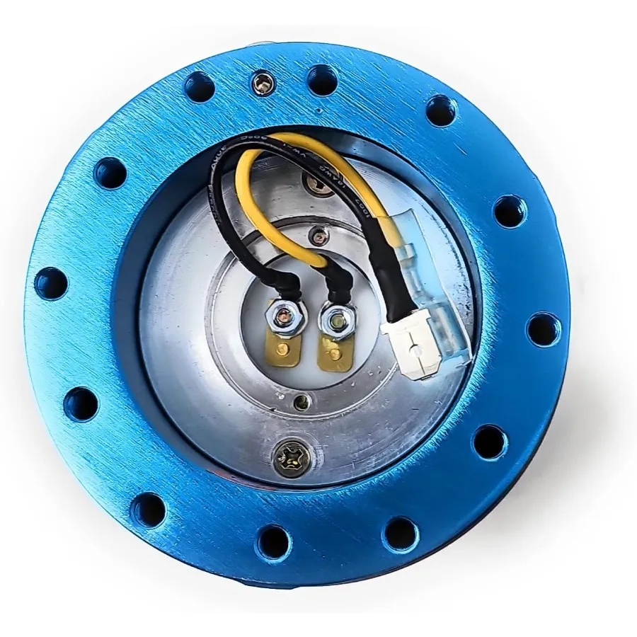 NRG SRK200 Neo الأزرق الألومنيوم GEN 2.0 سباق الأداء عجلة القيادة الإفراج السريع محول ل 2Way 6 حفرة تصميم نمط عالية #3