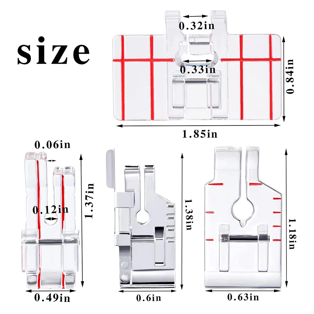 4Pcs 1/4\
